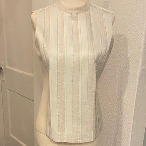 TORY BURCH - embellished sleeveless top